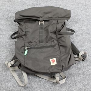 Fjallraven High Coast Foldsack 24L Backpack Black Outdoor Hiking Sweden Outdoor